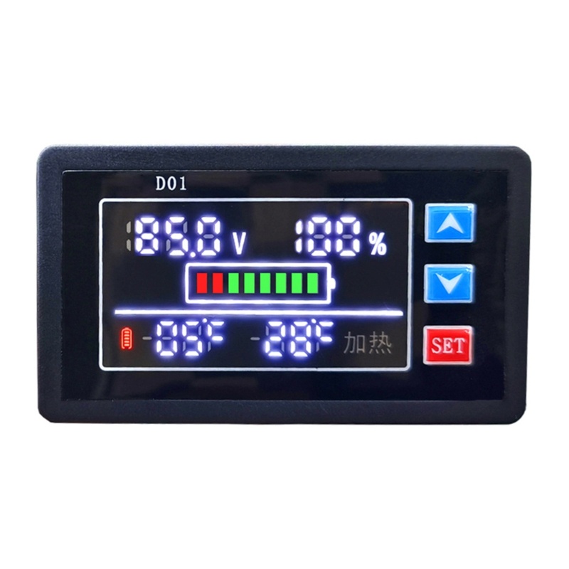 Btsg Alat Pengukur Tegangan Power Detector Digital Capacity Monitor Tester