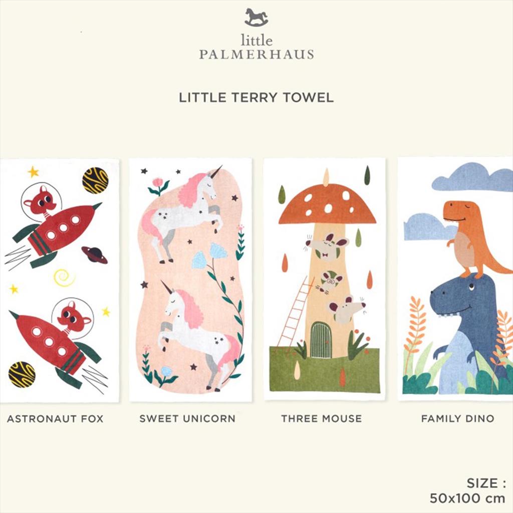 Little Palmerhaus Little Terry Family Dino Handuk Anak