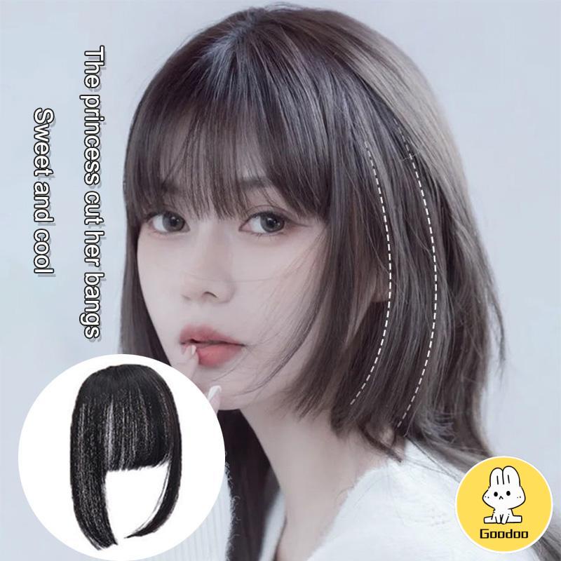 Toupee human Hair Tempelan penutup botak rambut asli toupee tipis layer rambut asli -Doo