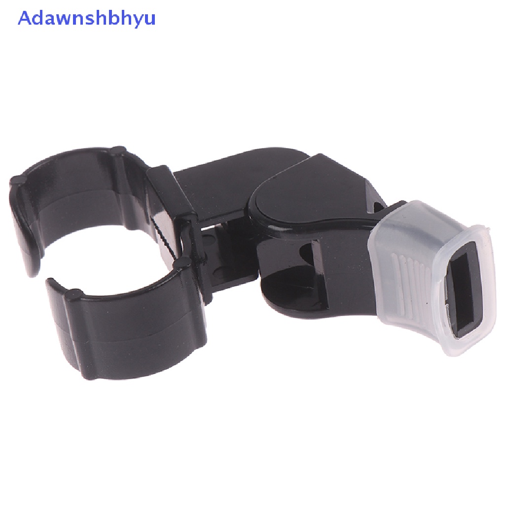 Adhyu Black Plastic Pealess Finger Grip Olahraga Skate/Football Wasit Mulut Peluit ID