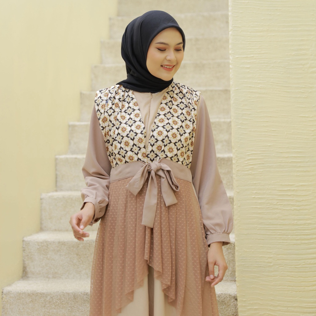Dya_id - FREYA BEIGE DRESS - EARTH SERIES