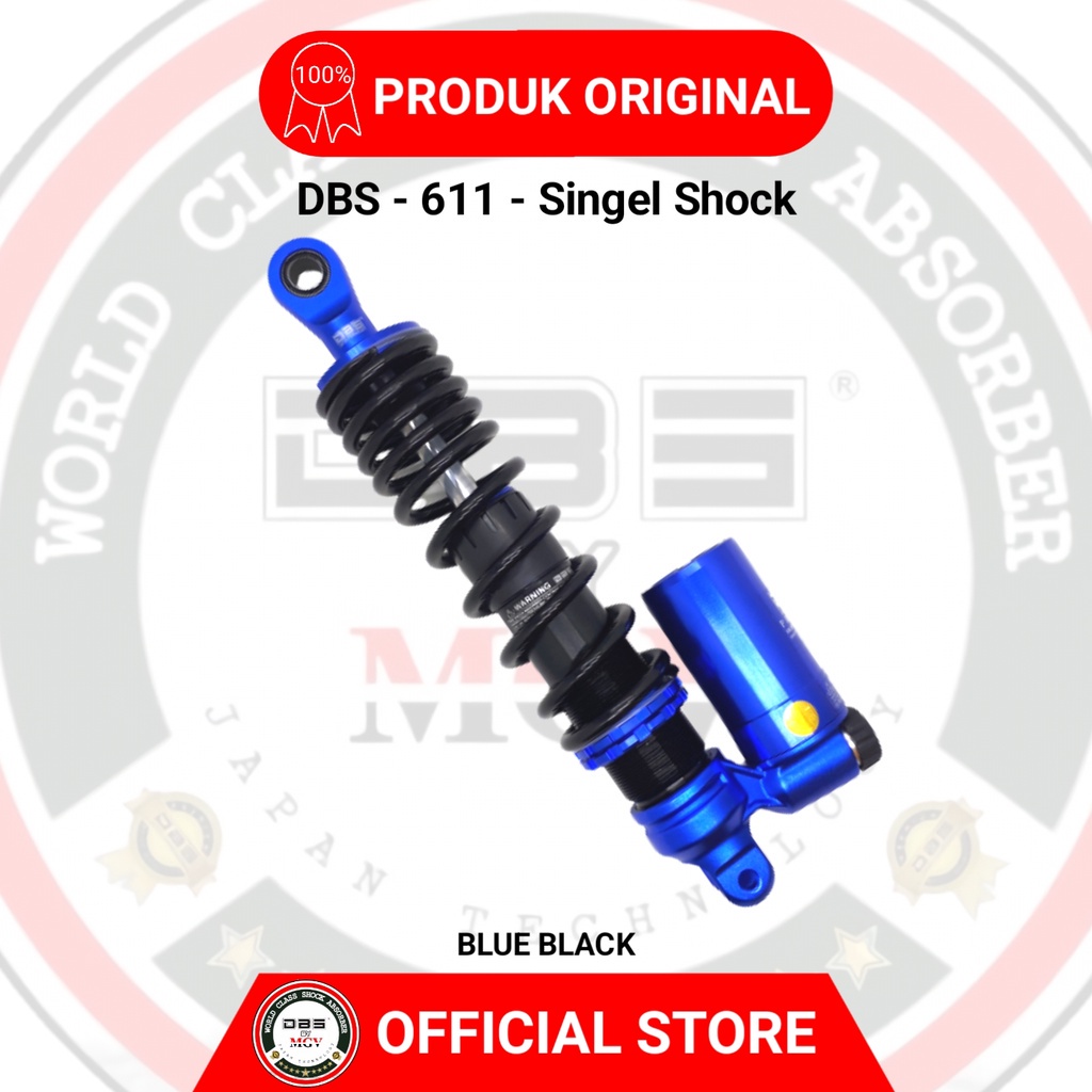 [ BISA COD ] Shock Tabung DBS 611 PROLINS SERIES GENIO BEAT VARIO SCOOPY MIO J GT M3 FINO XEON SOUL GT125 FAZZIO XRIDE LEXI FREEGO