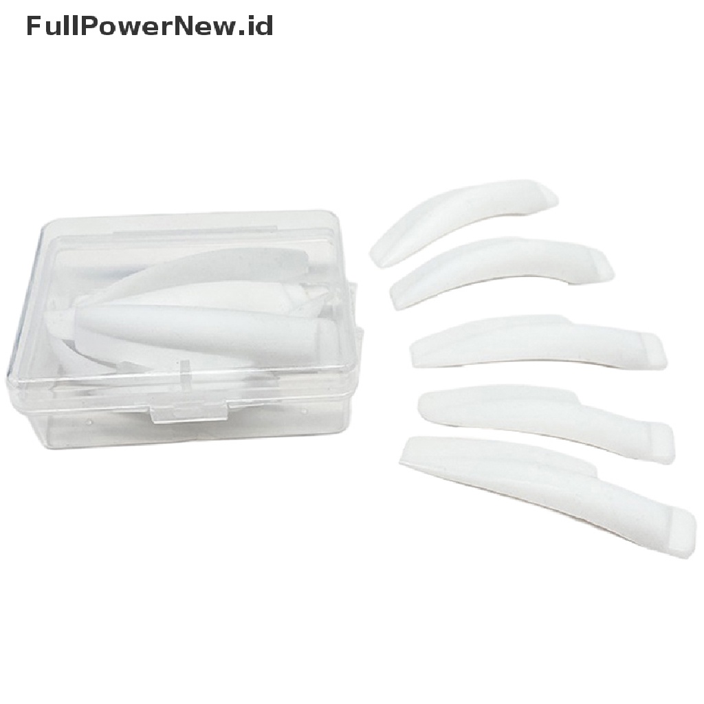 Power 5pasang/kotak Lash Lift Lifg Curlers Curl Silicone Shields Pads Reusable Kit ID