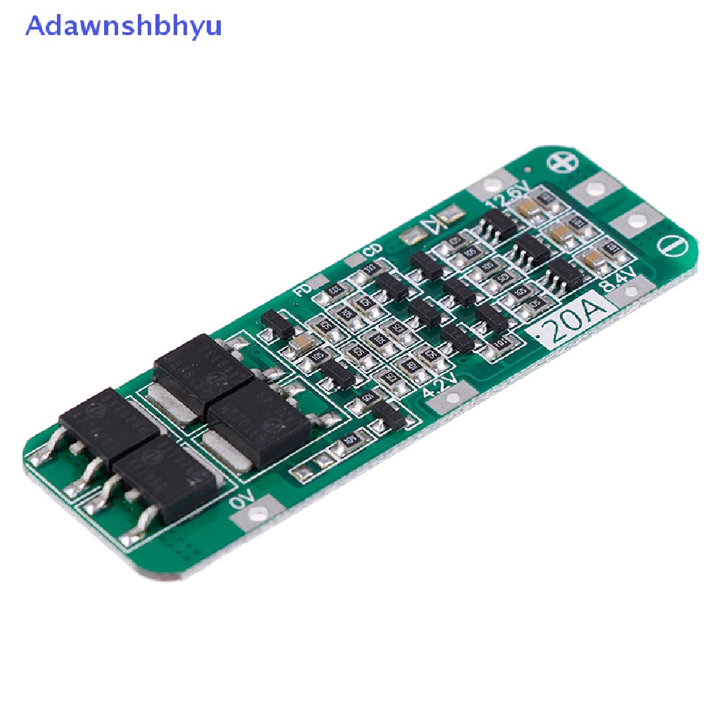 Adhyu 3S 20A Li-ion Lithium 18650charger PCB BMS Papan Perlindungan 12.6V ID