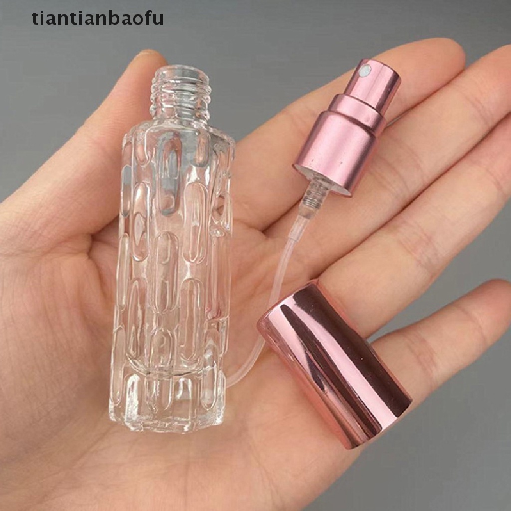 [tiantianbaofu] 10ml Portabel Travel Botol Kecil Disinfektan Isi Ulang Butik