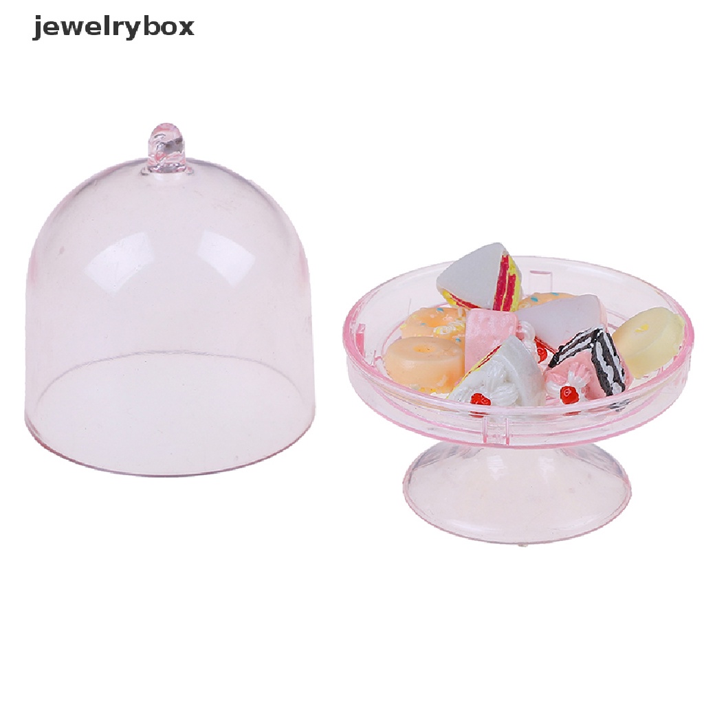 [jewelrybox] 1per12rumah Boneka Miniatur Toples Simulasi Aksesoris dessert model Mainan Butik