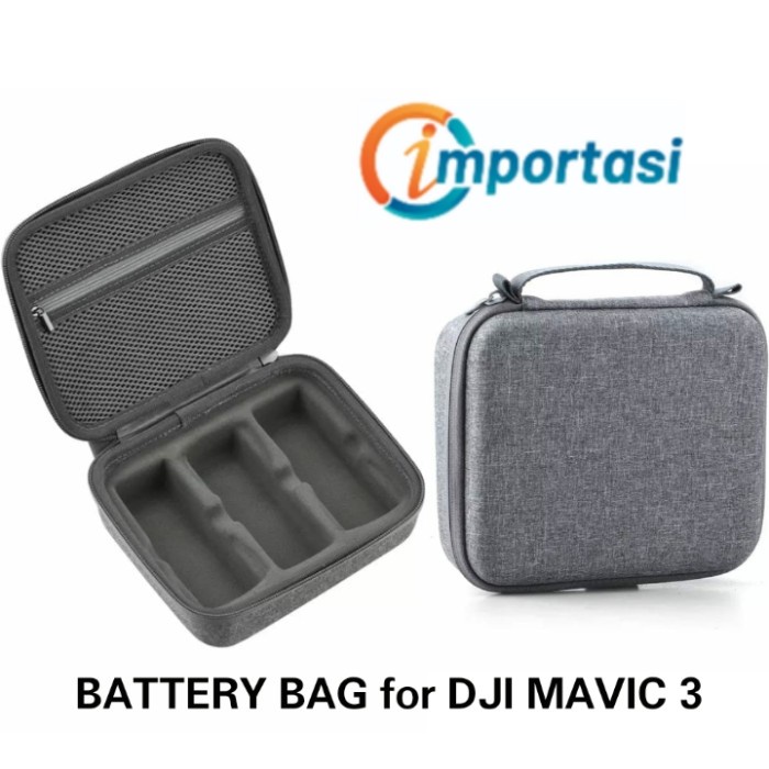 Battery Bag Tas Batere DJI MAVIC 3 Storage Case Baterai Portable Cover