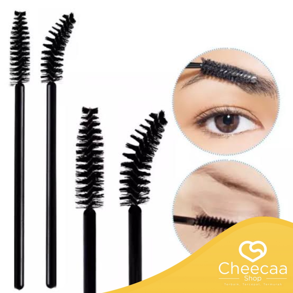 CC(ACC83) Kuas Bulu Mata Maskara Sisir Eyelash Extention Bulu Mata Alis Eyebrow Make Up