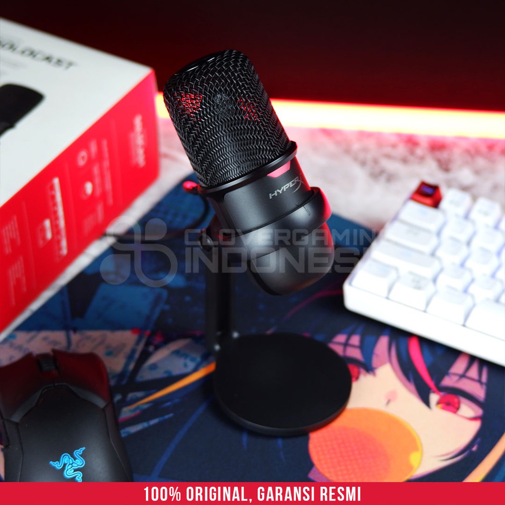 HyperX SoloCast - USB Condenser Gaming Microphone