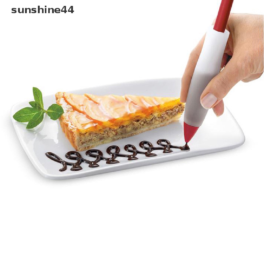 Sunshine Silicone Food Wrig Pen Coklat Decorag Tools Cream Cup Cake Alat Panggang ID