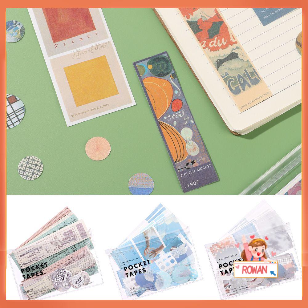 R-flower Hand Stiker Akun Notebook Scrapbooking Diary DIY