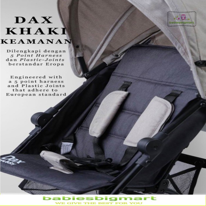 Stroller Baby DAX Care CS 101 Buggy Kereta Bayi Collection Praktis