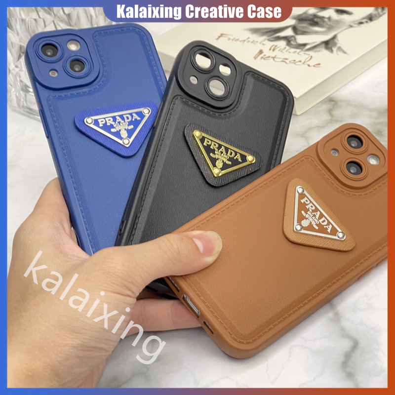 IPHONE Casing Ponsel Bentuk Prada Untuk Iphone14 Pro Max13 12 11 ProMax Xs Max Xr X Xs Casing Soft Back Cover