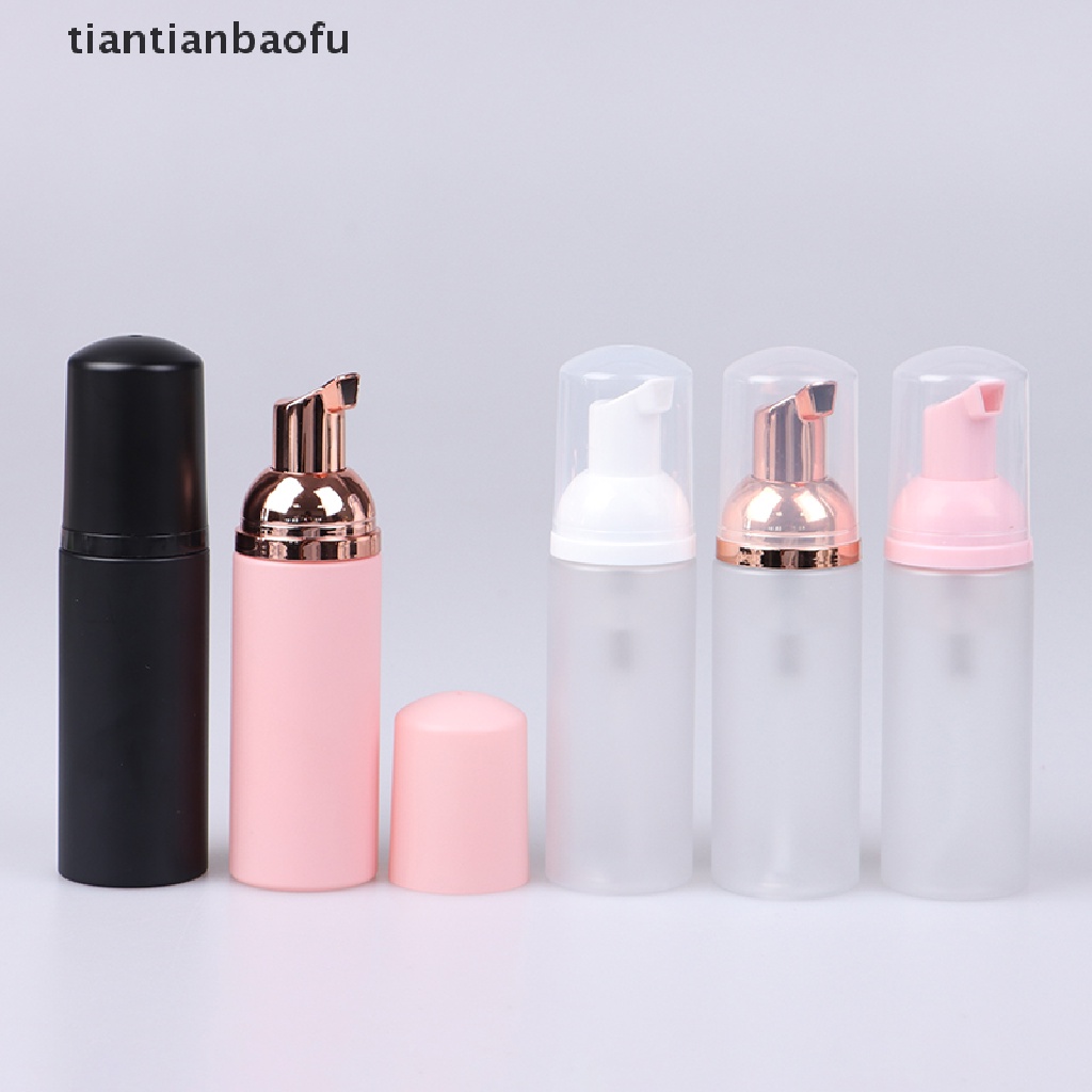[tiantianbaofu] 50ml Kosong Travel Shampoo Pump Soap Foaming Mousse Bottle Dispenser Butik