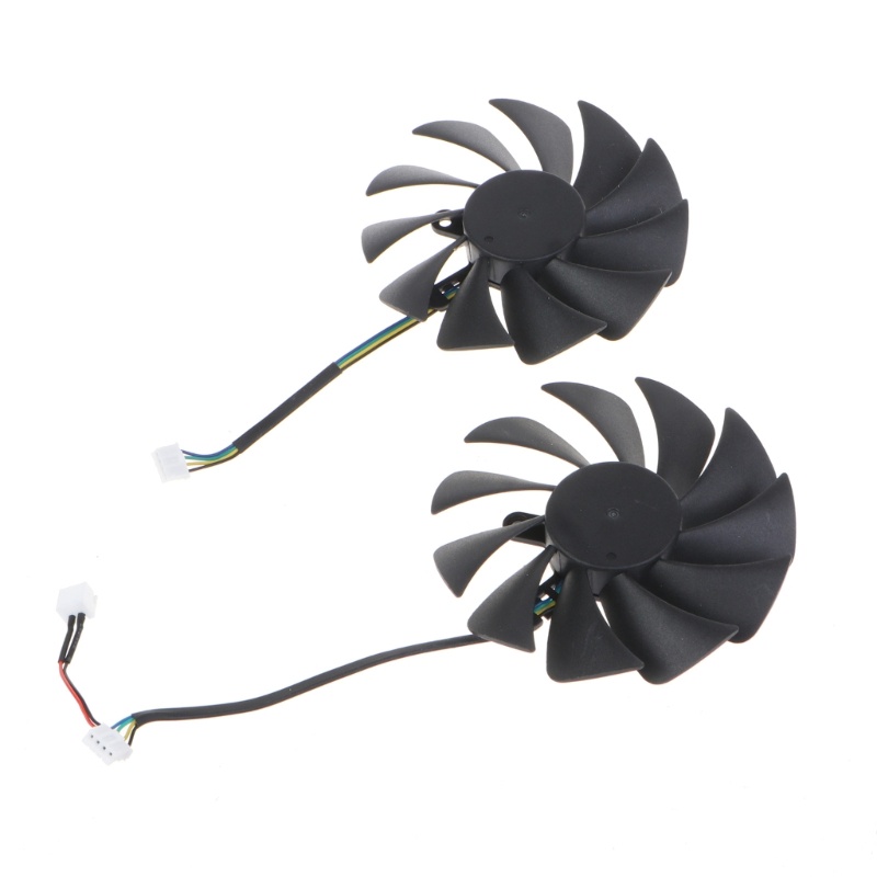 Zzz 89mm Fans Untuk Rtx3060 3070 RTX3080 RTX3090 GAMING Kartu Grafis Pendingin 4Pin