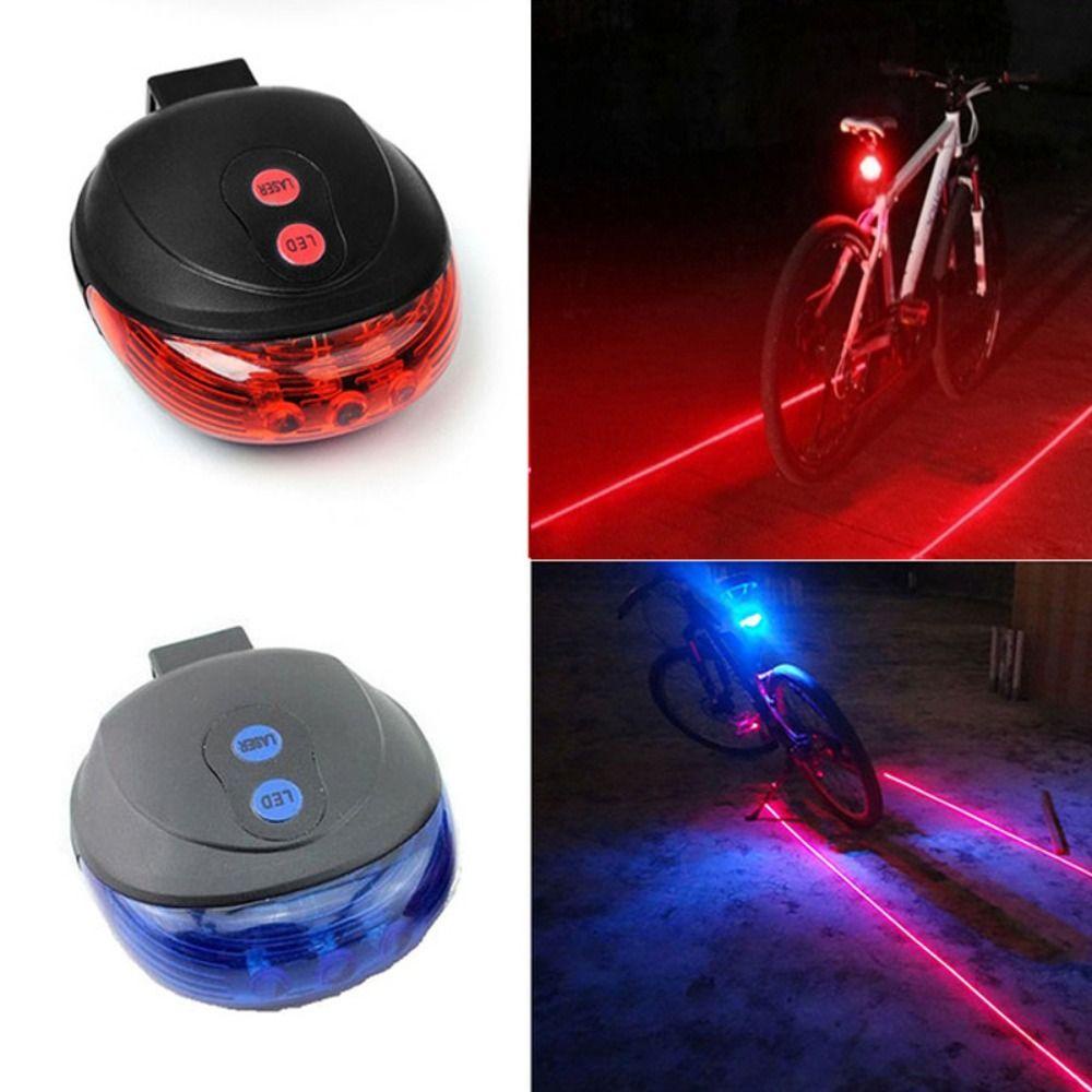 Agustinina Bike Tail Light For Night Riding For Mountain Bicycle Lampu Led Untuk Lampu Sepeda Lampu Aksesoris Sepeda Modifikasi Laser Taillights