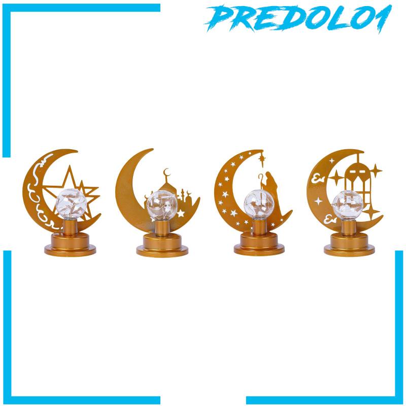 [Predolo1] Lampu Tidur Lebaran Besi Ramadhan Eid Mubarak Lampu LED Untuk Rumah Ramadhan Pernikahan