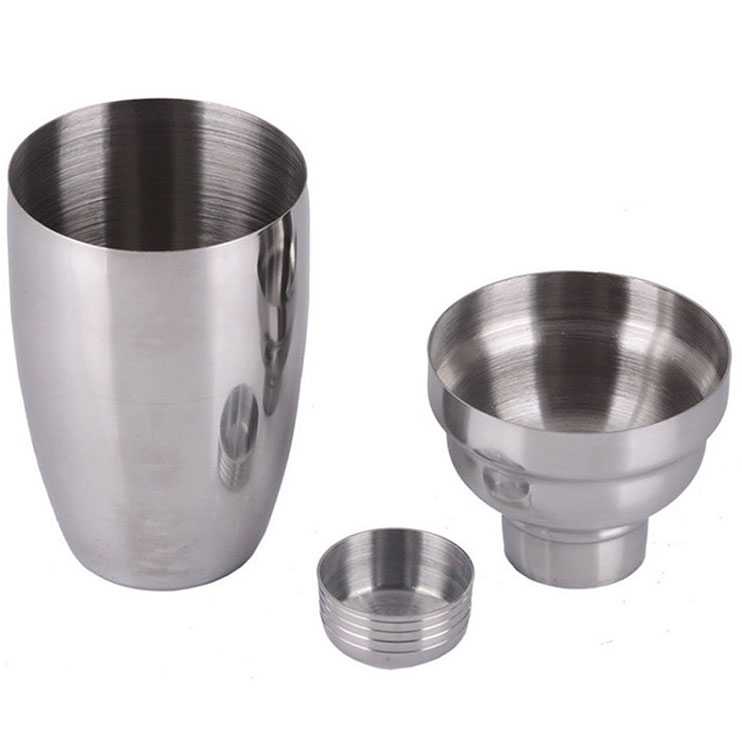 (BISA COD) FTIHSHP Cocktail Shaker Japanese Stainless Steel 200ml