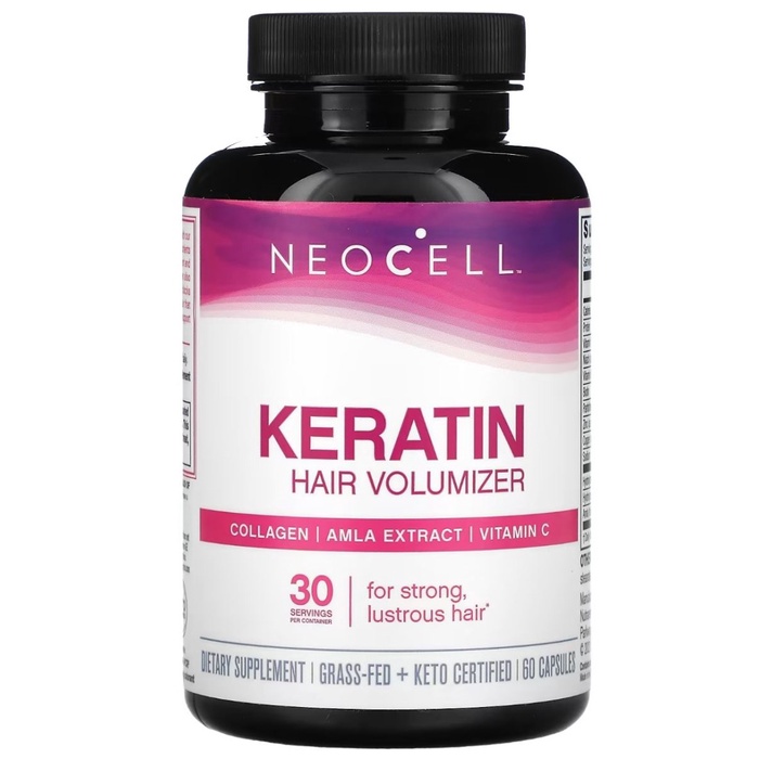 NeoCell Keratin Hair Volumizer nutrisi kesehatan rambut mengembang USA