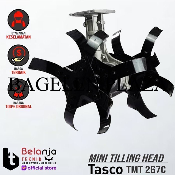 Obral Tasco Mini Tilling Head TMT267C as Bintang 7 TMT 267 Pencacah Tanah