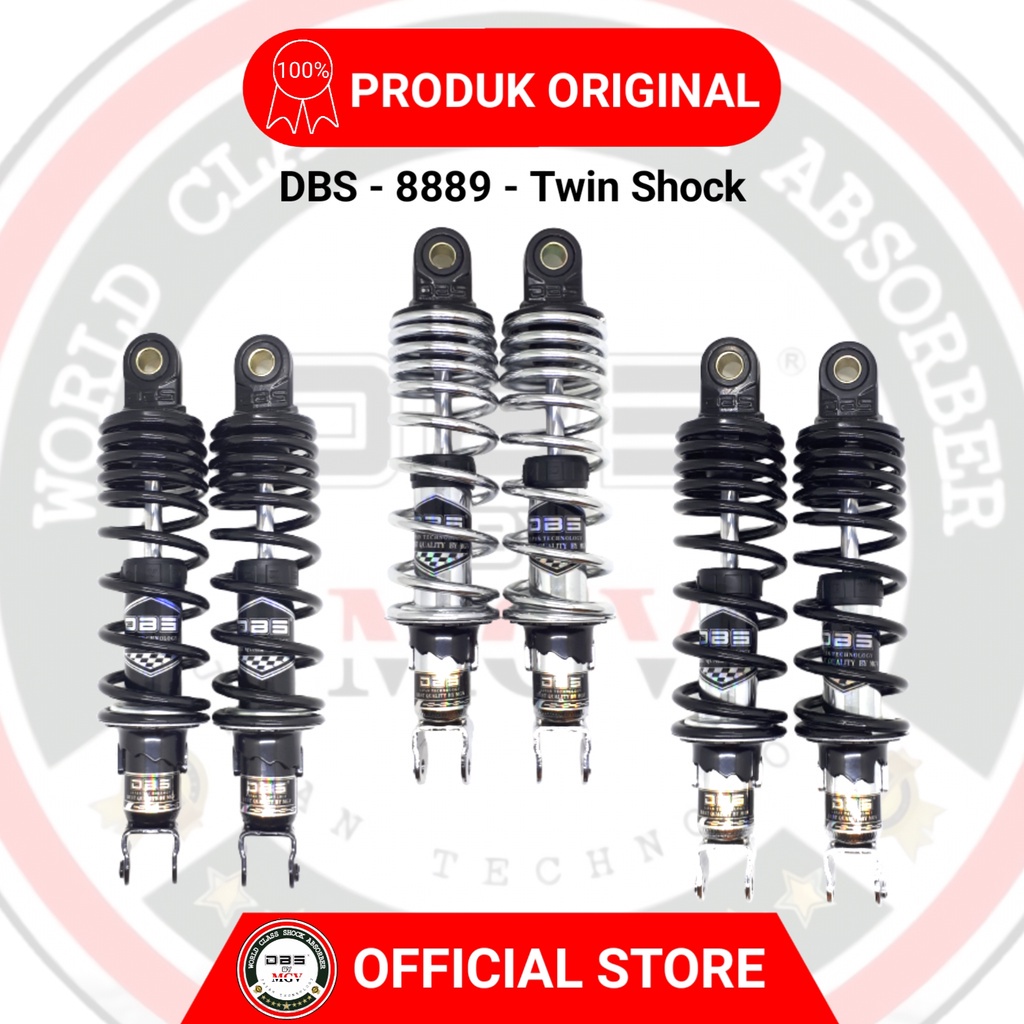 [ BISA COD ] Shock Non Tabung DBS 8889 TOP UP SERIES Yamaha AEROX 155 NOUVO Z