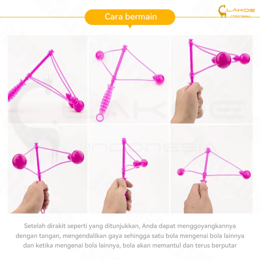 Lakoe Lato lato jadul latto latto gagang etek etek/Tek Tok Ball