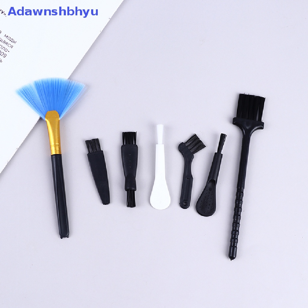 Adhyu 1Set Alat Pembersih Keyboard Laptop Brush Kit Phone Dust Brushes Crevice Cleaning ID