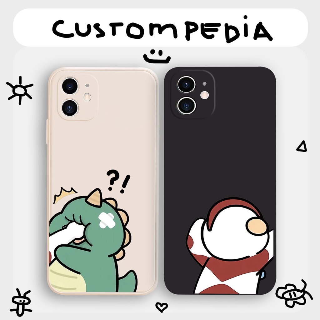 Casing Vivo Y12 Y17 Y12S Y20 Y30 Y50 Y1S Y91 Y95 Y22 Y16 Y35 Y53S V15 V19 V20 S1 Couple Dino VS Ultr