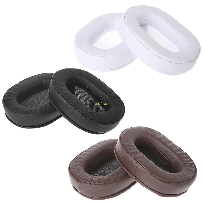 Bt Headphone Leather Earpads Untuk ATH-MSR7 M50X Headphone Busa Ear Cushion Earcups