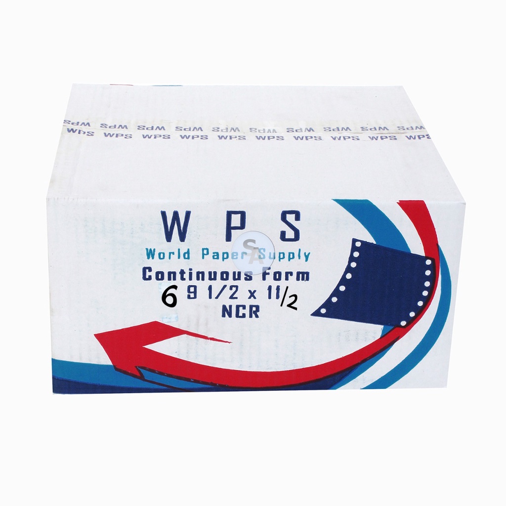 

WPS - Continous Form 91/2 x 11/2 K6 Ply NCR - Box