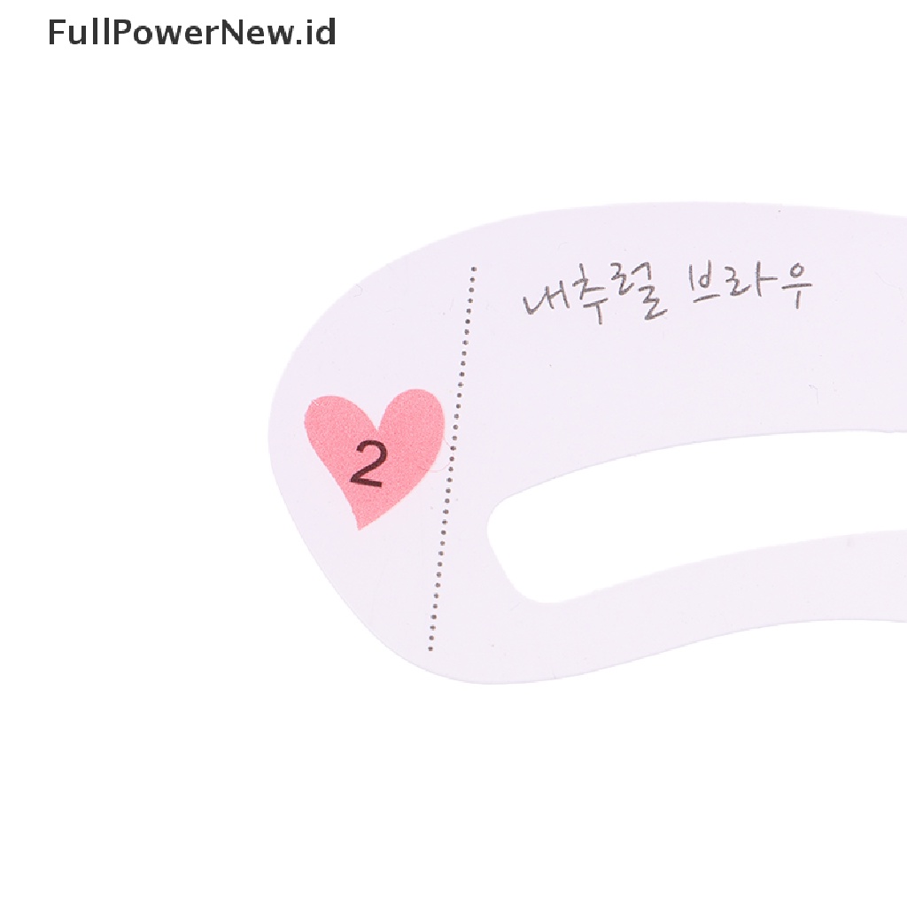 Power 10tas 3gaya Template Kartu Panduan Gambar Alis Definisi Stensil Reusable ID