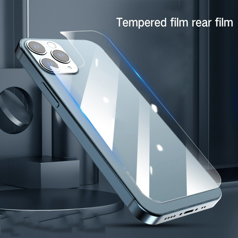 Film Tempered Belakang Telepon Untuk Seri Ip14/HD Anti fingerprint Layar Anti Gores Film Resolusi Tinggi