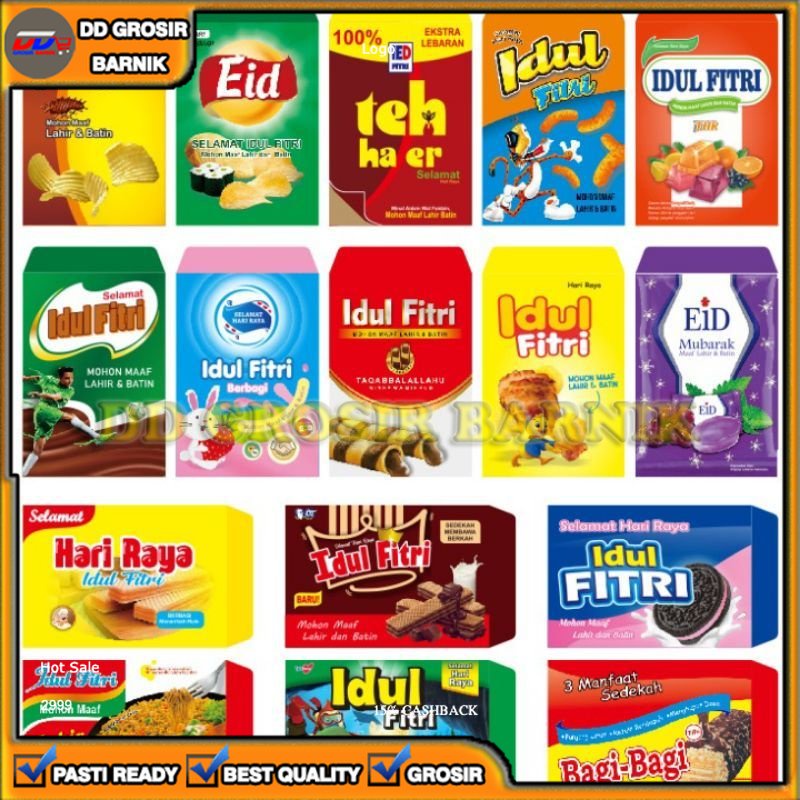 [DGB] AMPLOP THR KARTU LEBARAN UANG KERTAS SNACK KARAKTER CEMILAN ANGPAO ANGPAU IDUT FITRI IED