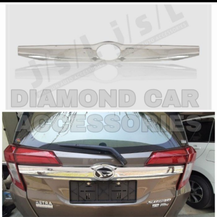 Trunklid Full Chrome Daihatsu Sigra Toyota Calya 2019-2025 - KHAIRUN Variasi mobil