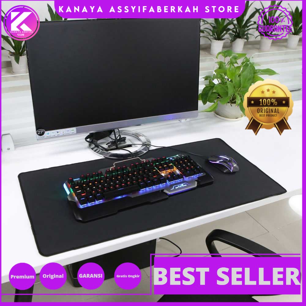 Taffware Gaming Mouse Pad XL Desk Mat Polos - MP001