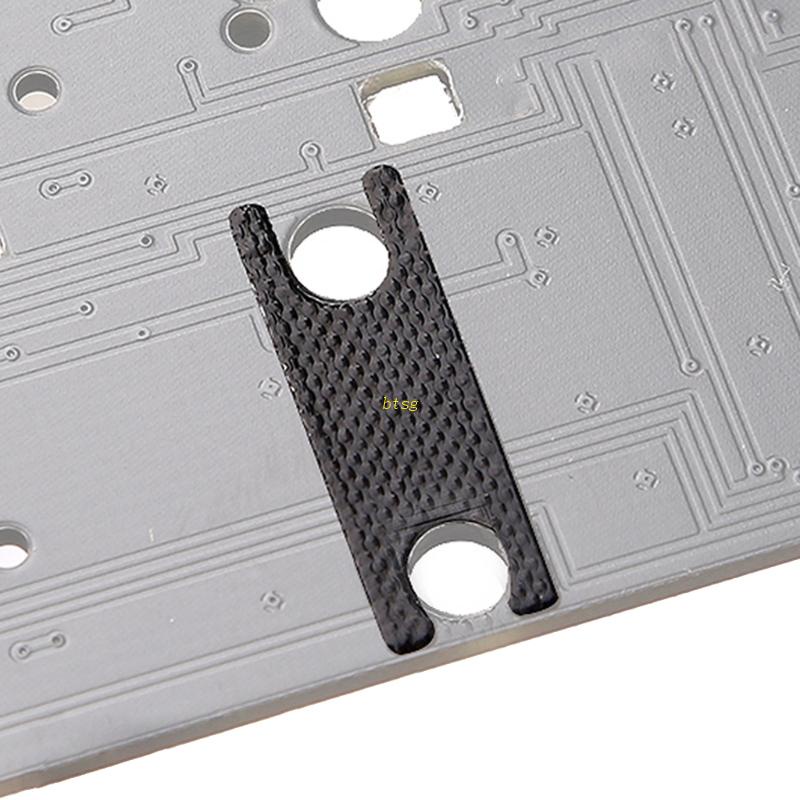 Btsg PCB Stabilizer Gasket PTFE/Silica Gel Switch Film Pads Untuk Keyboard Mekanik