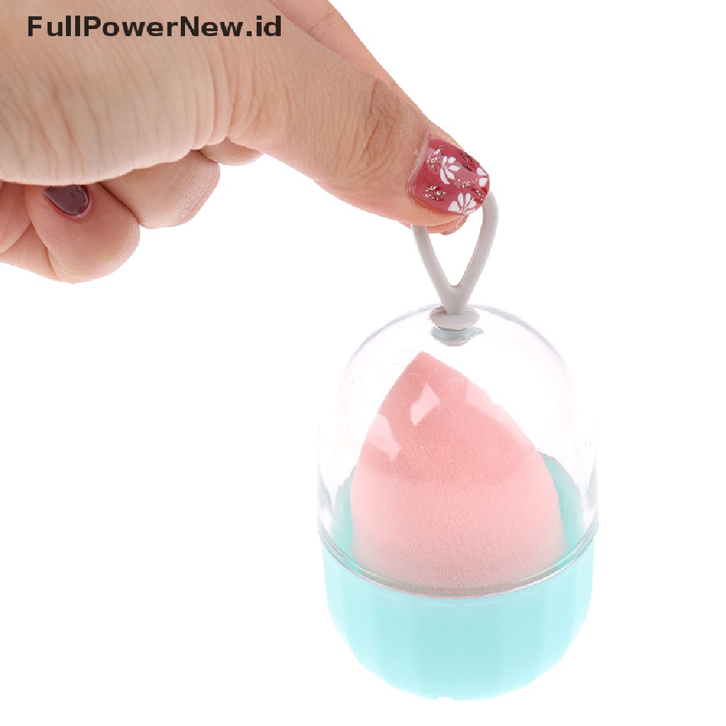 Power 1XBeauty Sponge Stand Storage Case Makeup Puff Holder Kotak Pengeringan Kosmetik Kosong ID