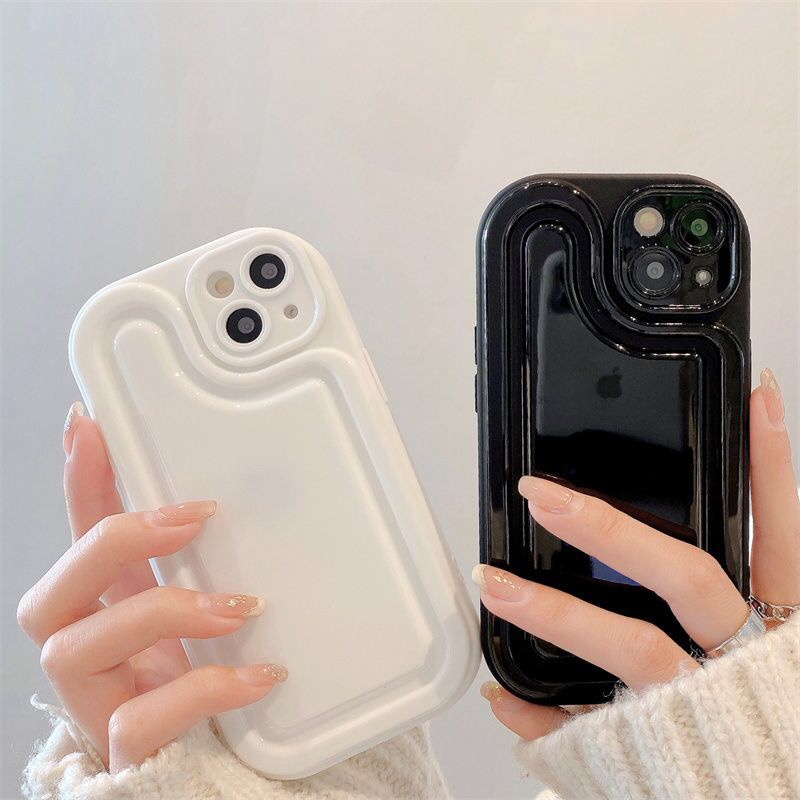 IPHONE Soft Case Kompatibel Untuk Iphone14 13 12 11 Pro XS Max X Xr7 +8 Plus Shockproof Casing TPU Camera Cover Protection