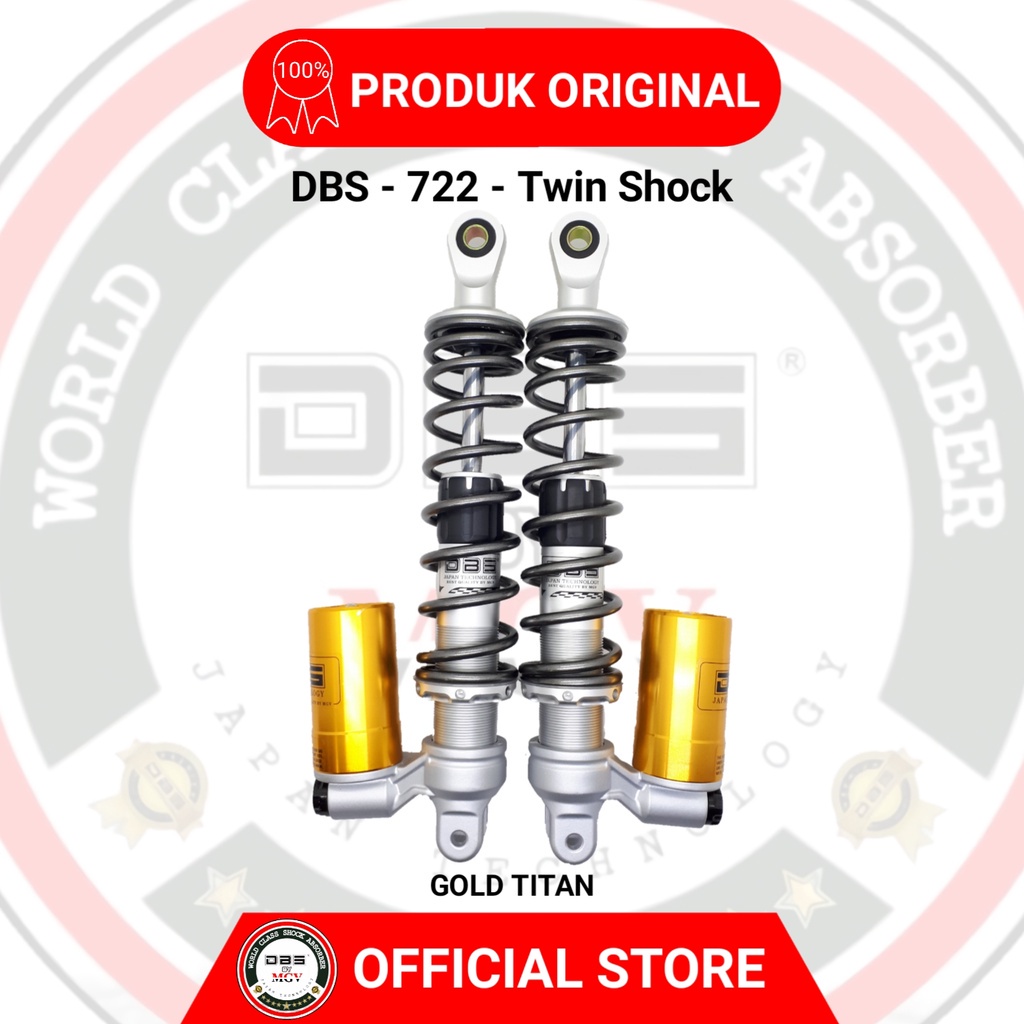 [ BISA COD ] Shock Tabung DBS 722 E SERIES YAMAHA XMAX 250 NMAX 155 N MAX X MAX