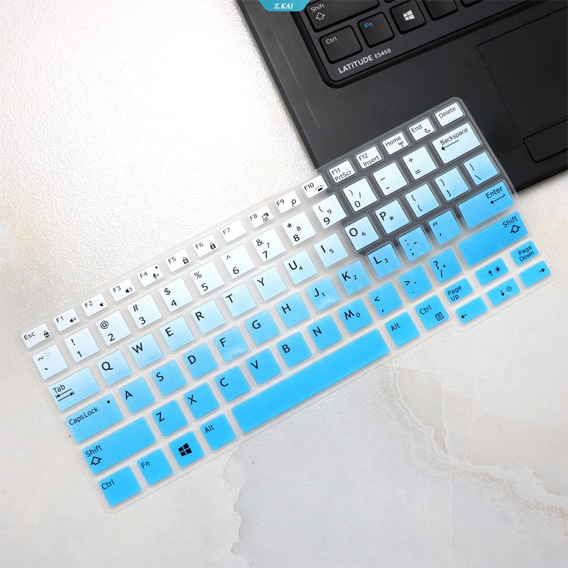 Pelindung Keyboard Silikon Tahan Air Untuk Dell 12.5 Inch Lintang E7250 E5250 E7270 Laptop Cakupan Penuh Kualitas Tinggi Aksesoris Pelindung Keyboard Yang Dapat Dilepas Dan Dicuci [ZK]