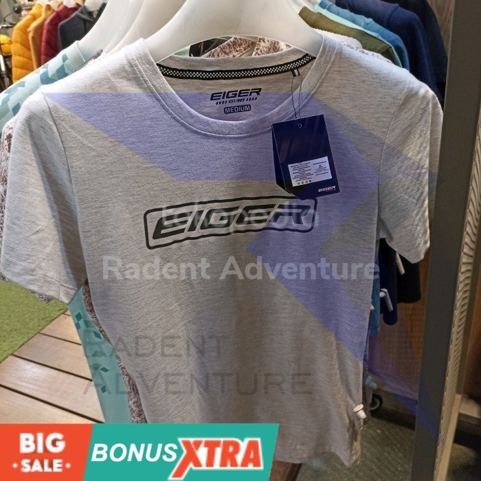 Kaos Cewek EIGER1989 X TRACER WS Tshirt White Putih 91000 5682  Original AWET MURAH KEREN KECE