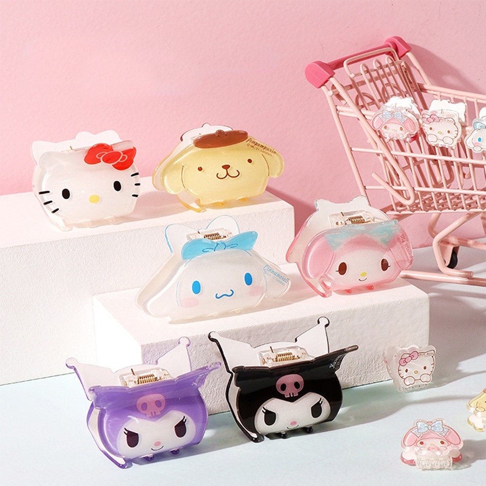 Ins Sanrio Melody Hair Bangs Hair Clip Untuk Anak Perempuan Penjepit Jepit Rambut Aksesoris Rambut