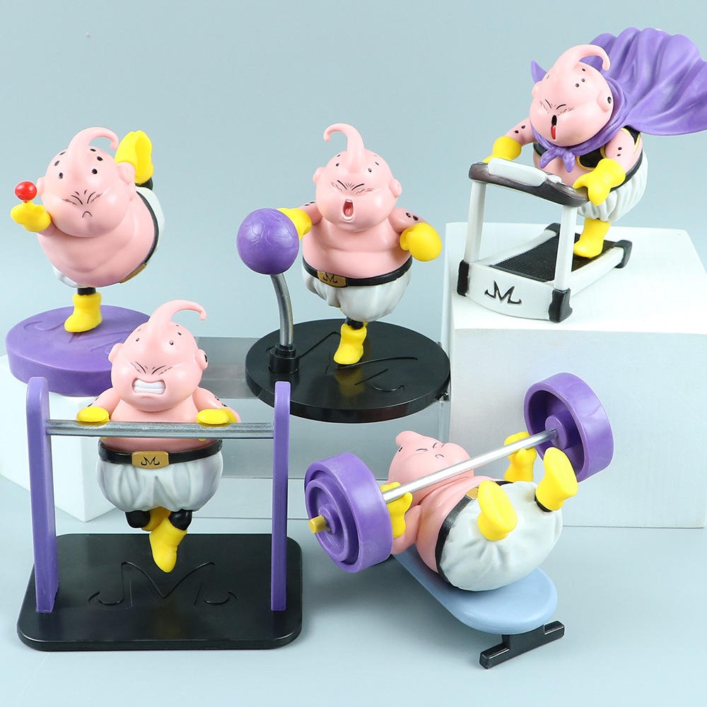 Dragon ball Majin Buu anime figure Dekorasi model Lucu