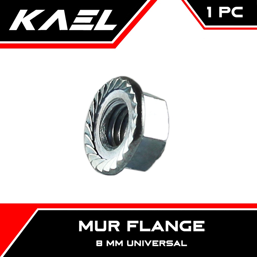 Mur Flange 8 mm Universal Nut