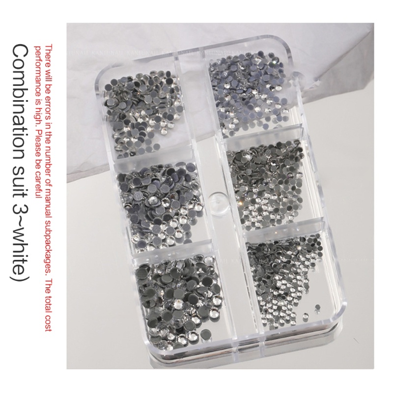 Siy Kristal Berlian Imitasi Untuk Nail Art Shiny Diamond Glitter Permata Pakaian Rumah DIY