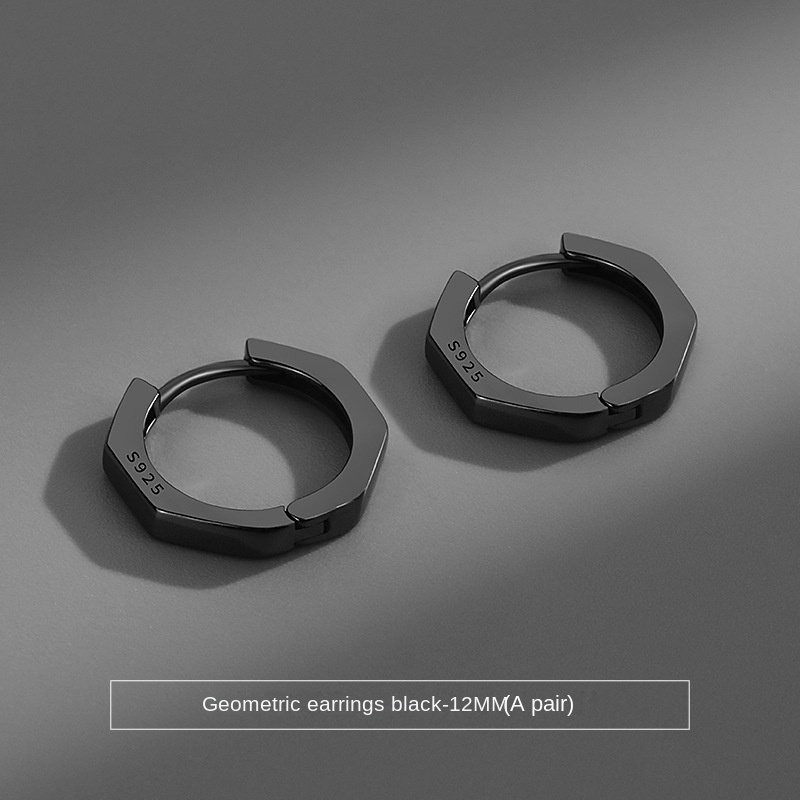 Goldkingdom Aksesoris Perhiasan Fashion Ready Stock Populer Anting Fashion Pria Single Sense, Kerumunan Kecil Kepribadian Cowok Gaya Pria