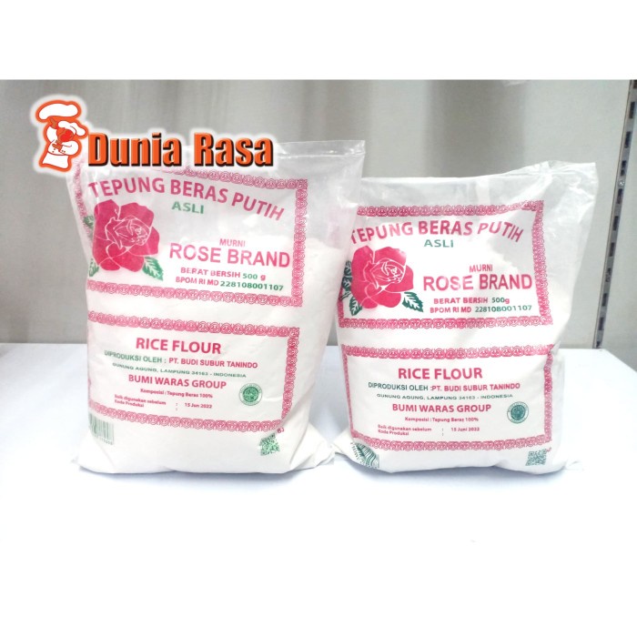

Tepung Beras Rose Brand 500gr