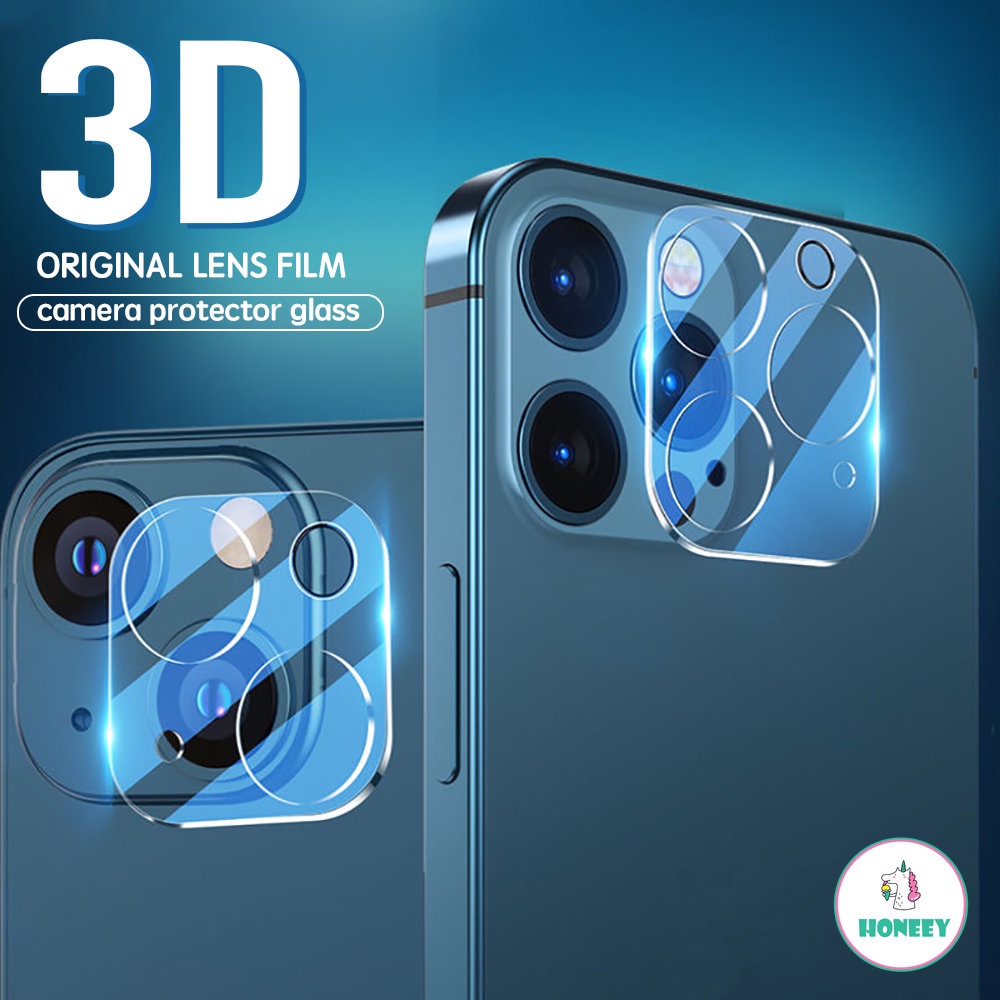 Pelindung Kaca Kamera Belakang HD 3D Untuk IPhone 14 Pro Max Plus 13 12 11 Pelindung Layar Kaca Pelindung Mini Di IPhone 14Pro 13Pro