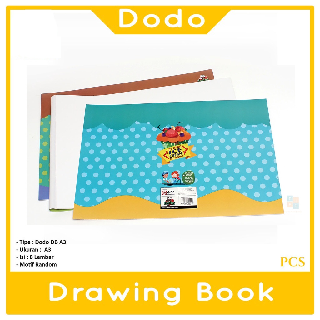 

DODO Buku Gambar - Drawing Book A3 - Pcs