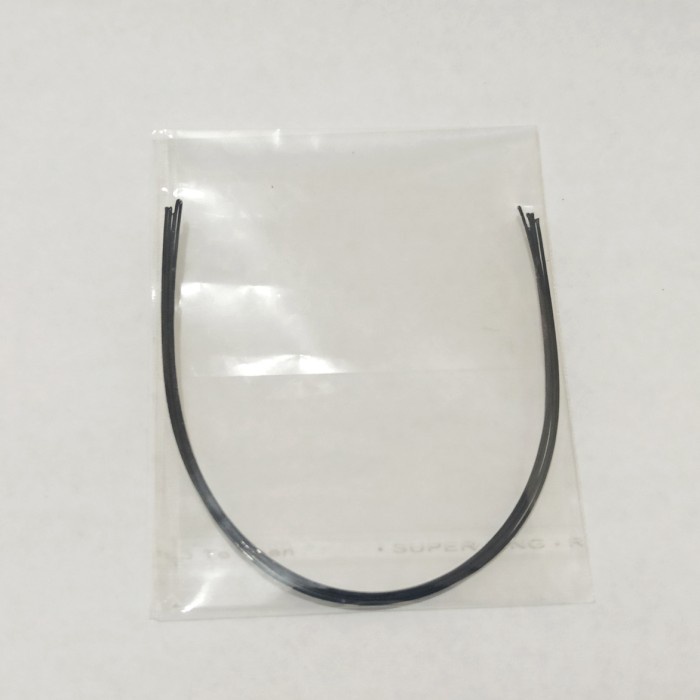 Kawat Behel Fashion Warna Hitam Isi 5 Pcs/ Kawat Gigi Behel
